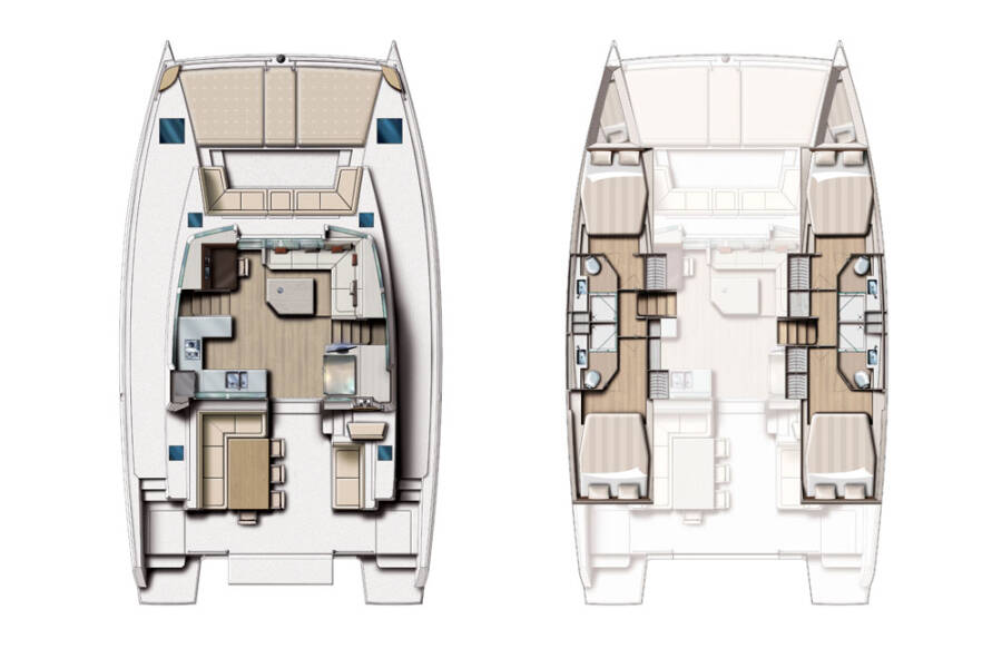 Katamaran mit oder ohne Skipper Bali mieten in Marina (City)