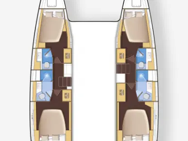 Vermietung Katamaran Lagoon mit Führerschein