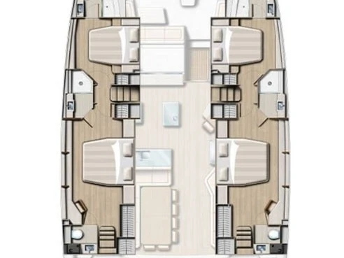 Bootsverleih Bali Bali 5.4 - 6 cab. Fethiye Samboat