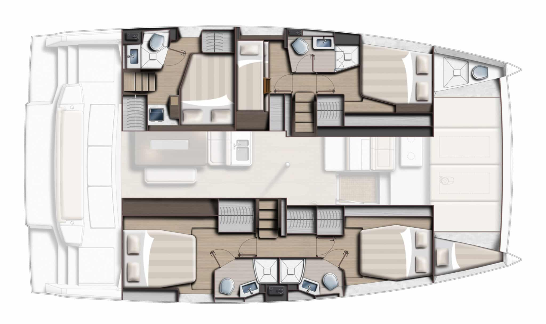 Vermietung Katamaran Bali mit Führerschein