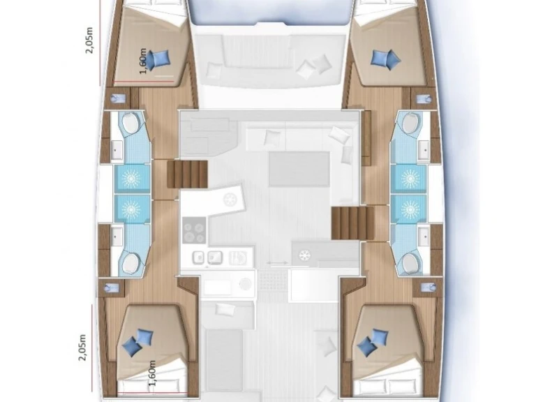 Katamaran mit oder ohne Skipper Lagoon mieten in Pirovac