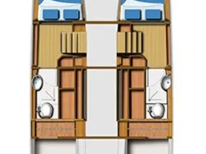Vermietung Motorboot Aquila mit Führerschein