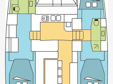 Katamaran mieten in Praslin Island - Bali Bali 4.1