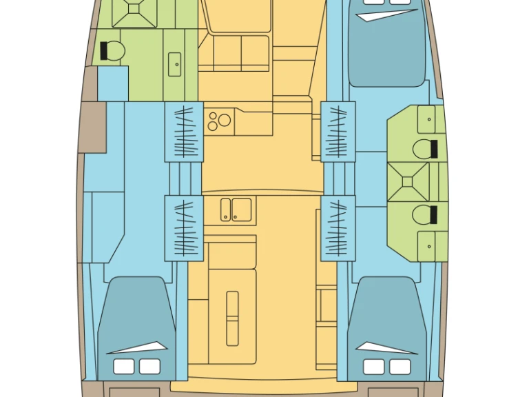 Katamaran mieten in Marsh Harbour - Bali Bali 4.2