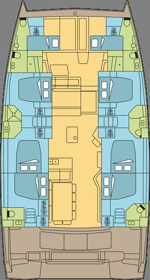 Bootsverleih Bali Bali 5.4 Raiatea Island Samboat