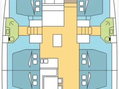 YachtCharter in Raiatea Island - Bali Bali 5.4 auf SamBoat