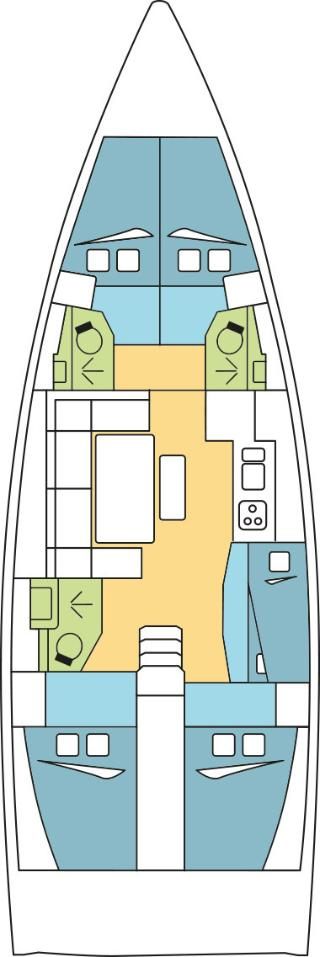 Vermietung Segelboot Dufour mit Führerschein