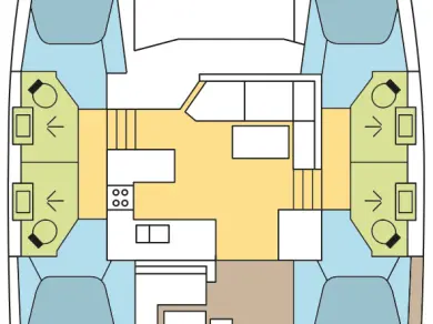Ein Fountaine Pajot Astrea 42 mieten in Bas du Fort