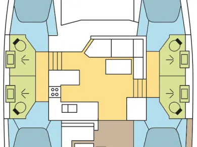 Bootsverleih Fountaine Pajot Astrea 42 Saint George's Samboat