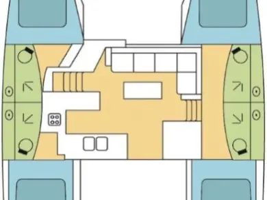 YachtCharter in Olbia - Fountaine Pajot Elba 45 auf SamBoat