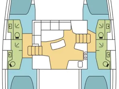 Boot mieten Olbia günstig Lagoon 42