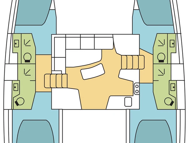 Bootsverleih Lagoon Lagoon 42 Bas du Fort Samboat