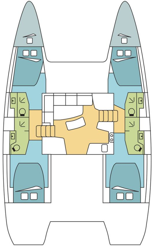 Vermietung Katamaran Lagoon mit Führerschein