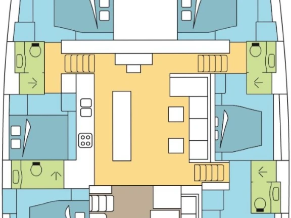 Vermietung Katamaran Lagoon mit Führerschein
