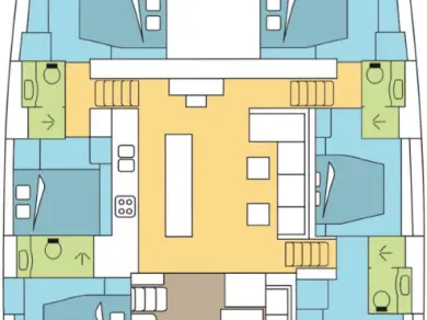 Vermietung Katamaran Lagoon mit Führerschein