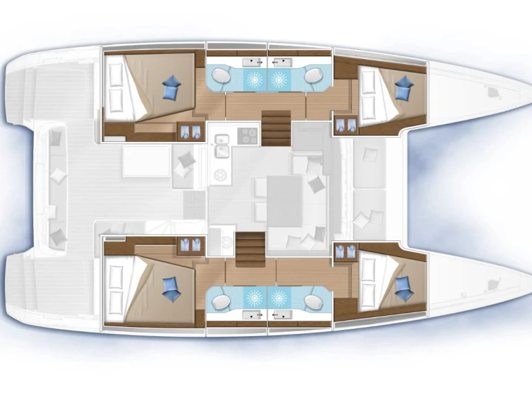 Katamaran mieten in Kaštela - Lagoon Lagoon 40