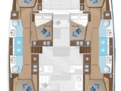 Boot mieten Kaštela günstig Lagoon 50