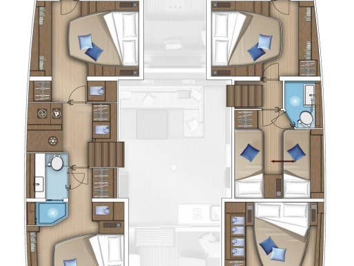 Katamaran mit oder ohne Skipper Lagoon mieten in Kaštela