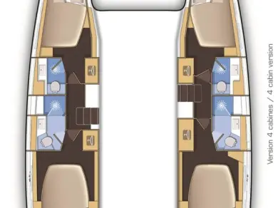 Vermietung Katamaran Lagoon mit Führerschein