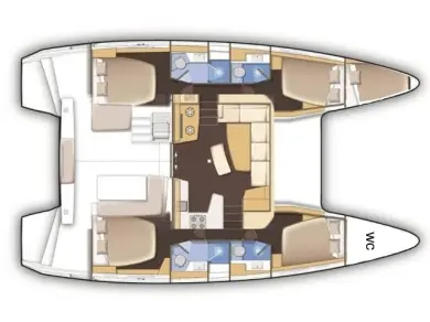 Katamaran mit oder ohne Skipper Lagoon mieten in Paros (Insel)