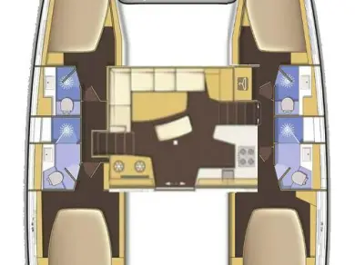 YachtCharter in Álimos - Lagoon Lagoon 42 auf SamBoat