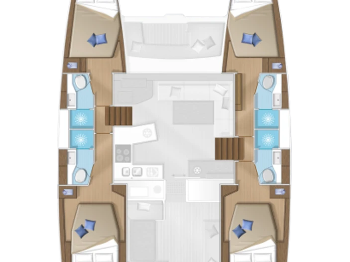 Bootsverleih Lagoon Lagoon 450 F Mykonos (Island) Samboat