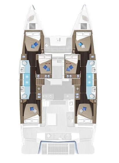 Katamaran mieten in Álimos - Lagoon Lagoon 51