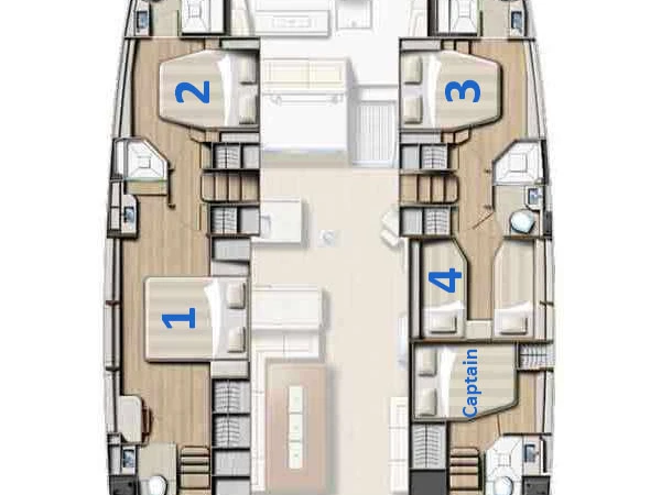 Bootsverleih Bali Bali 5.4 Capo d'Orlando Samboat