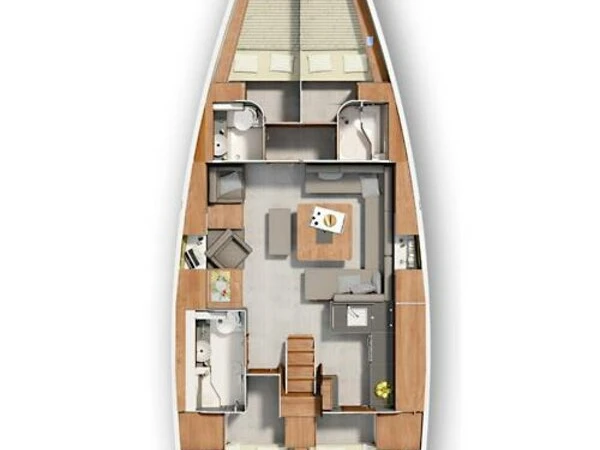 Boot mieten Seget Donji günstig Hanse 455