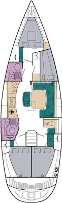 Segelboot mieten in Ávdira - Bavaria Bavaria 44