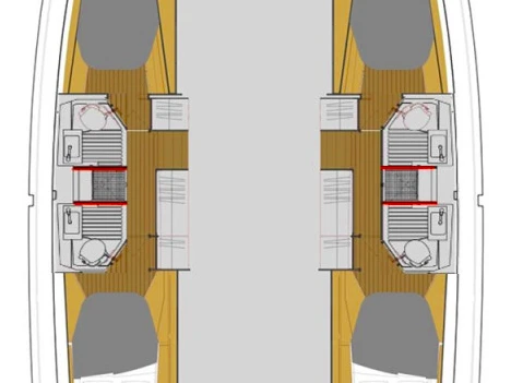Vermietung Katamaran Fountaine Pajot mit Führerschein