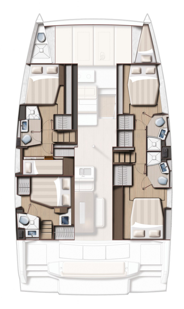 Vermietung Katamaran Bali mit Führerschein