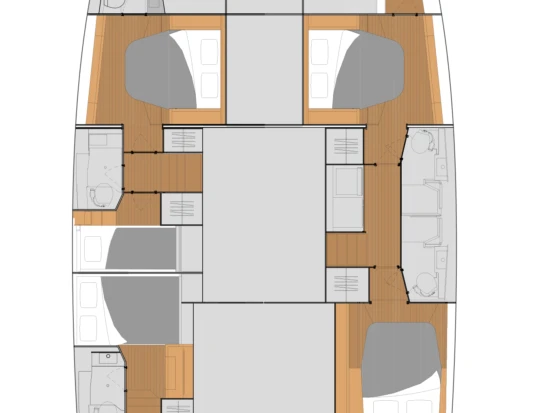 Ein Fountaine Pajot Tanna 47 mieten in Frenchtown