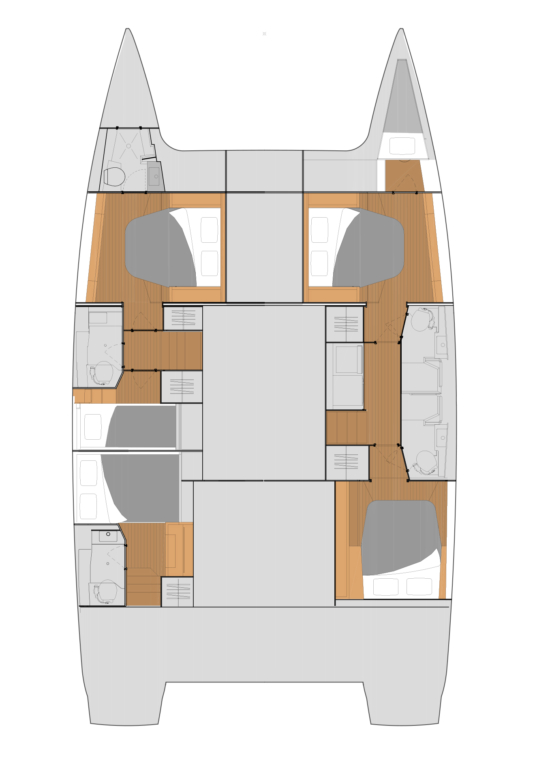 Ein Fountaine Pajot Tanna 47 mieten in Frenchtown