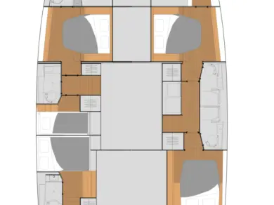 Ein Fountaine Pajot Tanna 47 mieten in Frenchtown