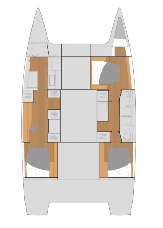 Katamaran mit oder ohne Skipper Fountaine Pajot mieten in Frenchtown