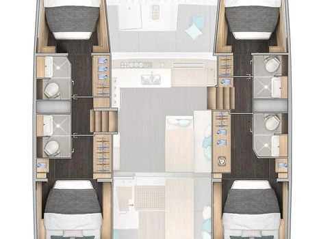 Vermietung Katamaran Lagoon mit Führerschein