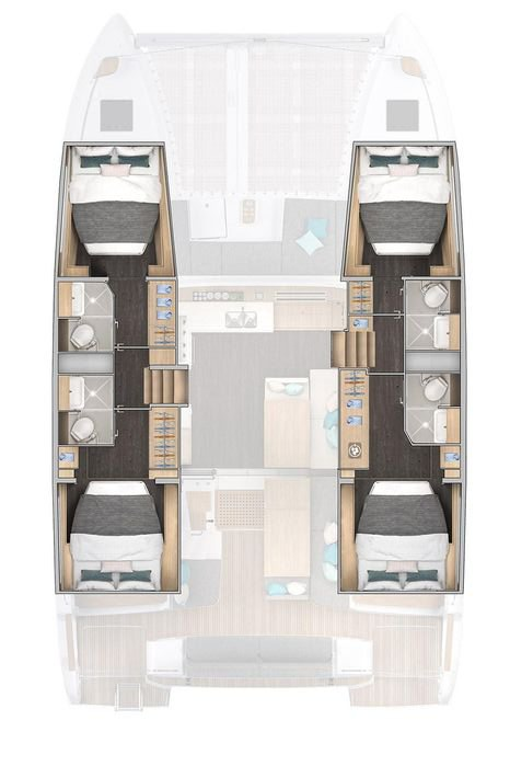 Vermietung Katamaran Lagoon mit Führerschein