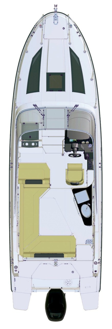 YachtCharter in Tribunj - Quicksilver Quicksilver Activ 805 Cruiser auf SamBoat