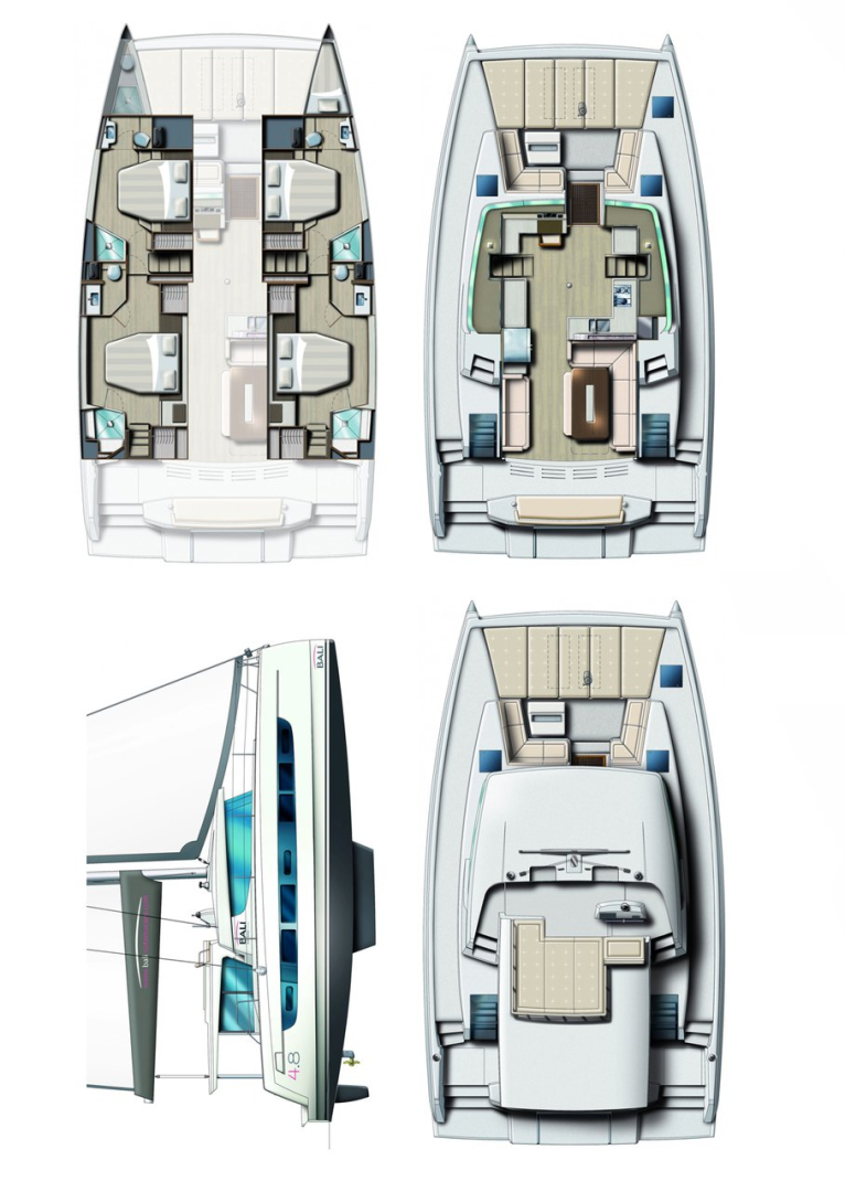 YachtCharter in Marmaris - Bali Bali 4.8 auf SamBoat