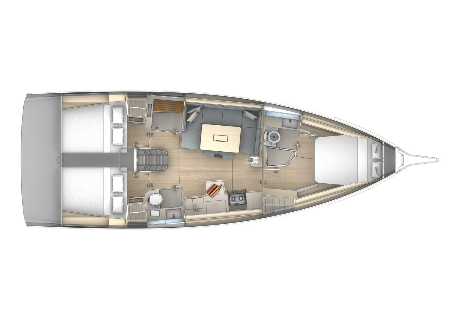 Boot mieten Marseille günstig Dufour 41