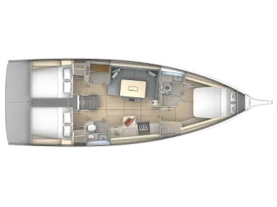 Boot mieten Marseille günstig Dufour 41