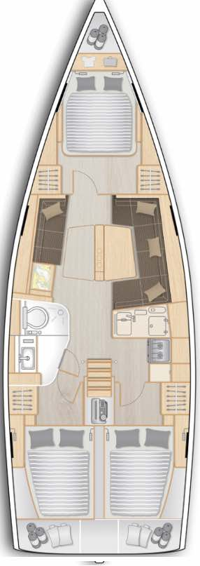 Boot mieten Marseille günstig Hanse 418