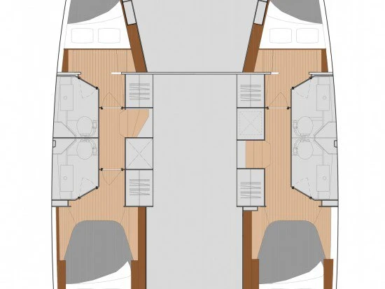 Vermietung Katamaran Fountaine Pajot mit Führerschein