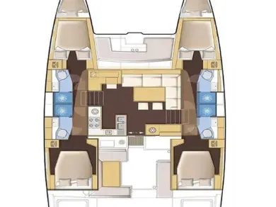 Boot mieten Fethiye günstig Lagoon 410 S2
