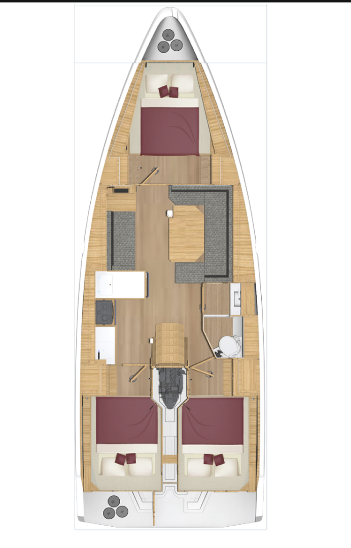 Vermietung Segelboot Bavaria mit Führerschein