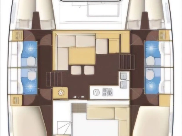Vermietung Katamaran Lagoon mit Führerschein