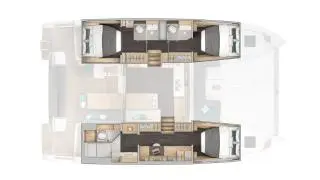 Ein Lagoon Lagoon 43 mieten in Rogoznica