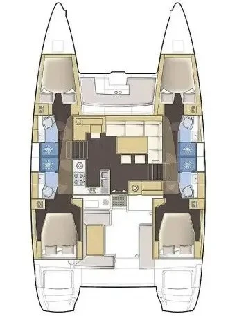 Katamaran mieten in Rogoznica - Lagoon Lagoon 450