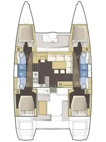 Katamaran mieten in Rogoznica - Lagoon Lagoon 450